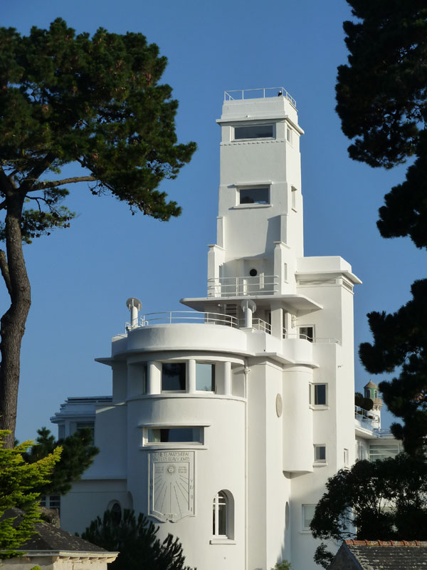 An Art Deco villa in Bénodet.