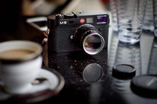 The M9 is a digital rangefinder camera from Leica.