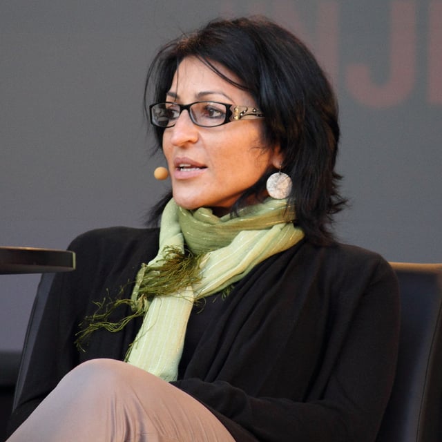 Palestinian novelist and non-fiction writer Susan Abulhawa