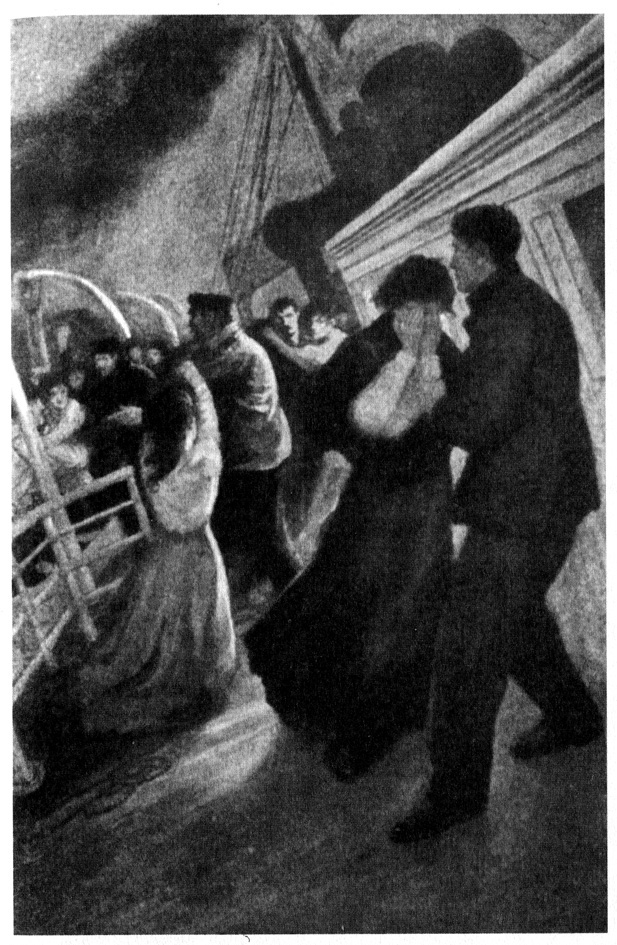 "The Sad Parting", illustration of 1912