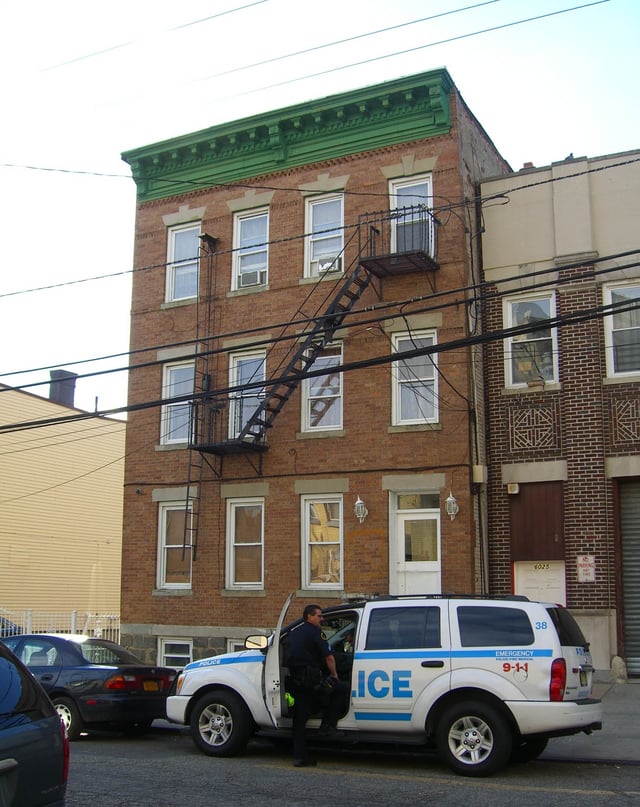 An apartment was searched in West New York, New Jersey that belonged to a sister of the Tsarnaevs.