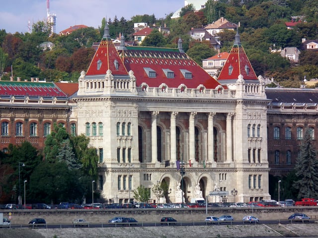 Main Building of the Budapest University of Technology and Economics, it is the oldest institute of technology in the world, founded in 1782
