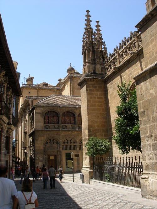 The Capilla Real in Granada, where Joanna is entombed