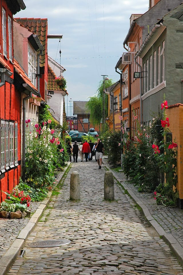 An alley in Helsingør