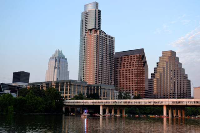 Downtown Austin skyline, 2013