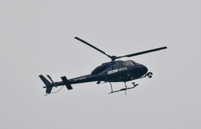BBC News helicopter in use over London