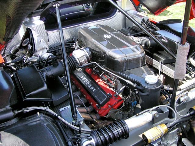 The F140B V12 engine