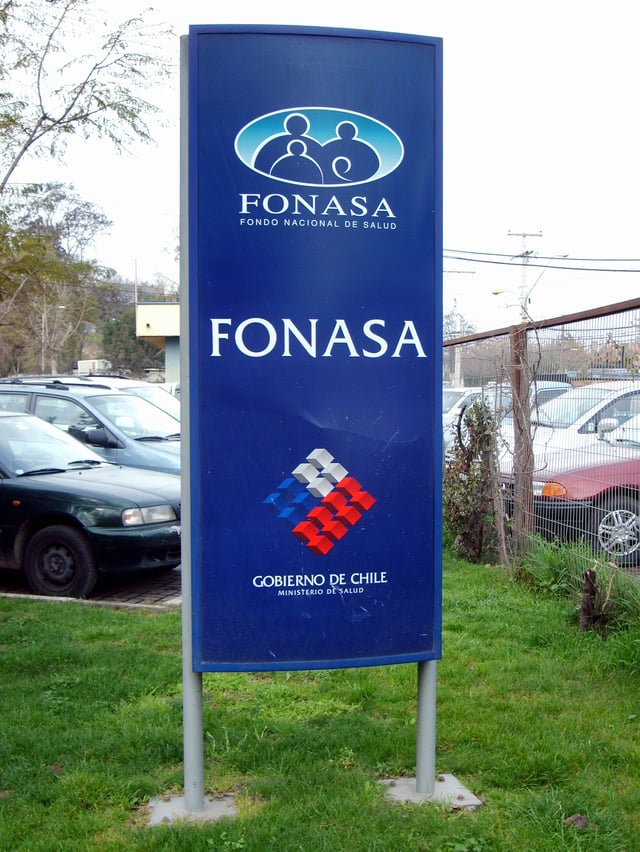 FONASA is the funding branch of the Ministry of Health.