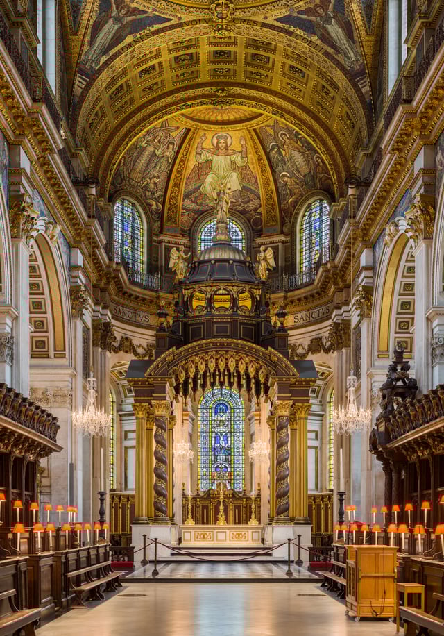 The apse and high altar