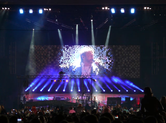 Queen + Paul Rodgers concert in Kharkiv's Freedom Square, Ukraine, 12 September 2008