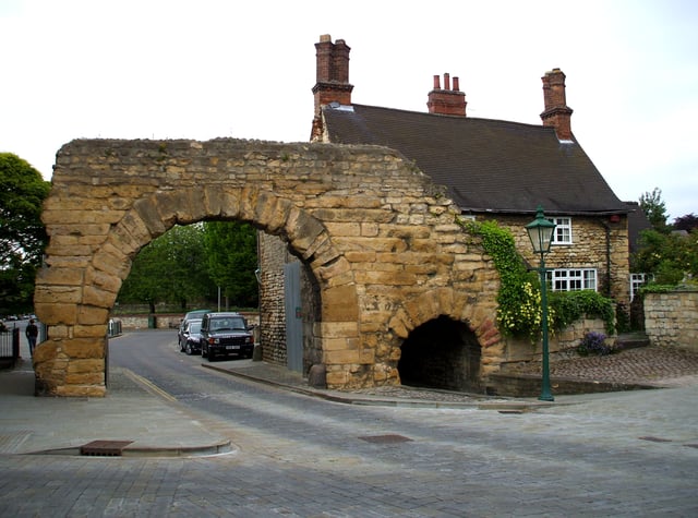 Newport Arch, a 3rd-century Roman gate