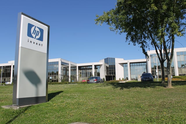 The research center of Hewlett-Packard in the Paris-Saclay cluster, France