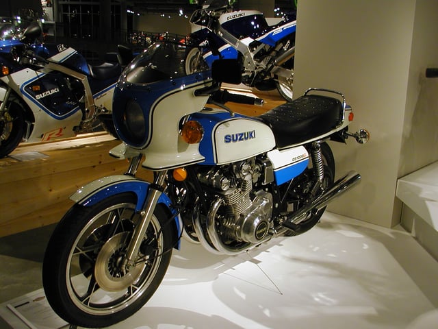 Suzuki GS1000S at the Barber Vintage Motorsport Museum in 2006