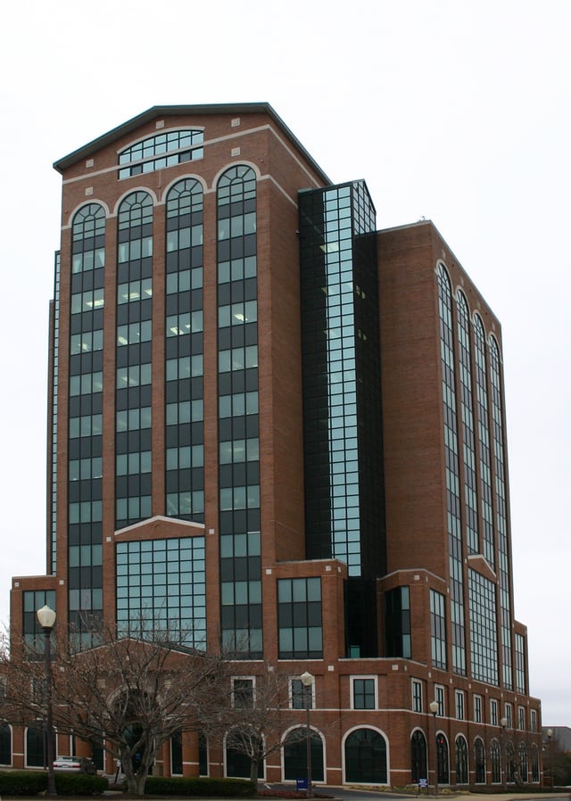 City Center, built by Joseph Swanson, a major developer in the area.