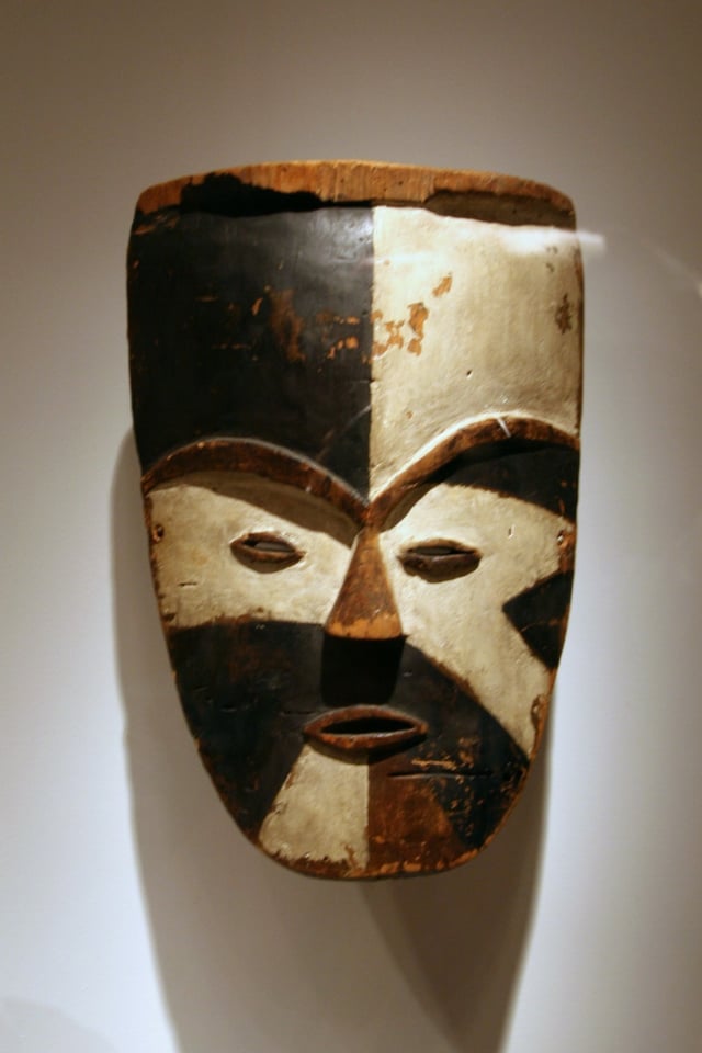 A Gabonese mask