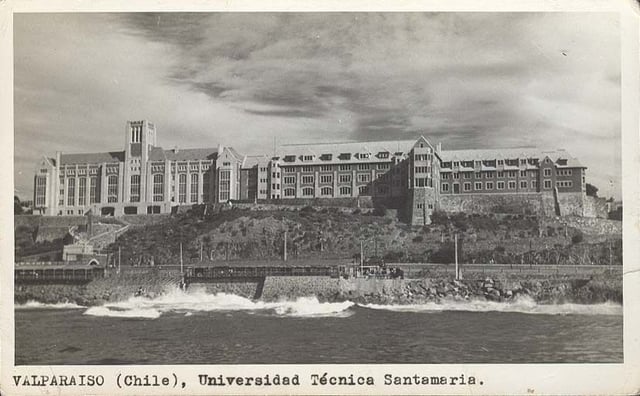Main Campus in Valparaíso, 1949