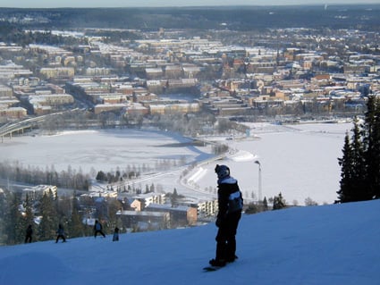 Östersund, the winter city.