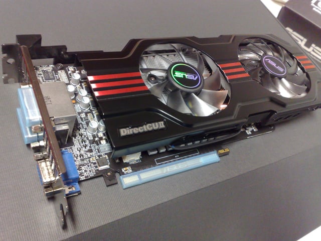 Asus Nvidia GeForce GTX 650 Ti, a PCI Express 3.0 ×16 graphics card