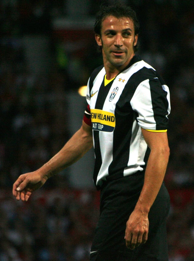 Alessandro Del Piero made a record 705 appearances for Juventus, including 478 in Serie A and is the all-time leading goalscorer for the club, with 290 goals.