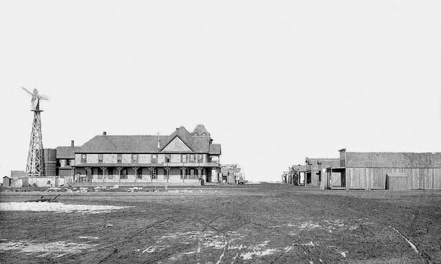 Amarillo in 1889, three weeks after incorporation