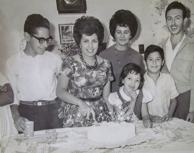 Family in 1961.