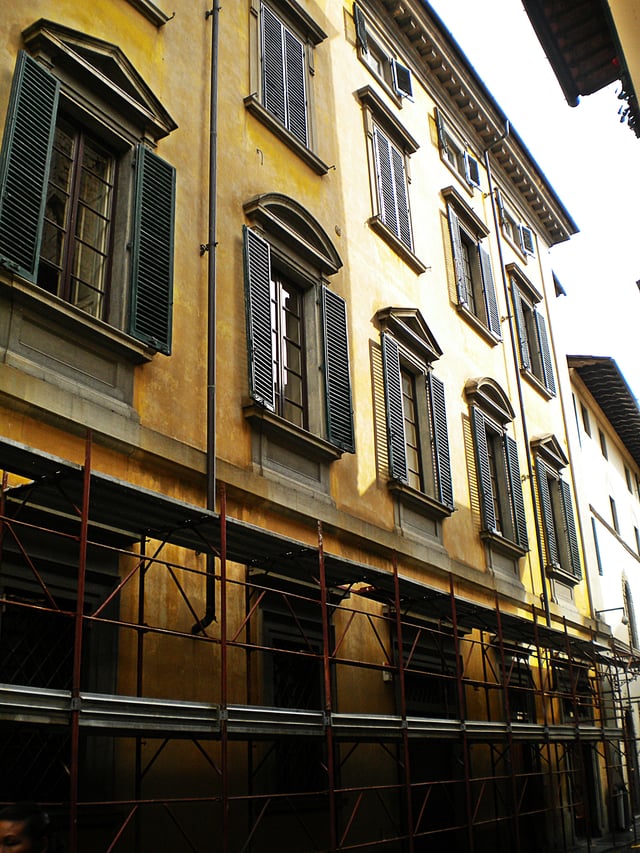 The Palazzo Vaj, where the Monash University Prato Centre is located