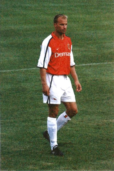 Dennis Bergkamp was a regular in Wenger's early teams.