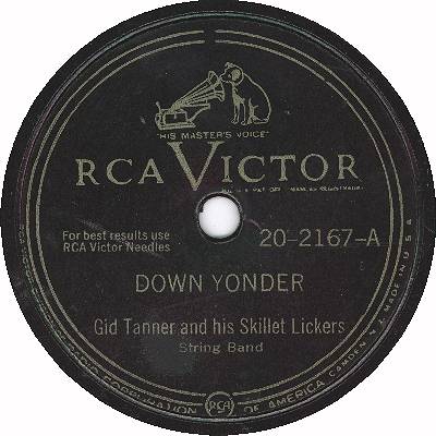 Standard RCA Victor 78 RPM label design from just after the end of World War II until 1954.