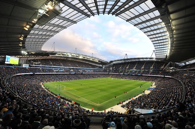 The Etihad Stadium, home to Premier League club Manchester City FC and host stadium for the 2002 Commonwealth Games