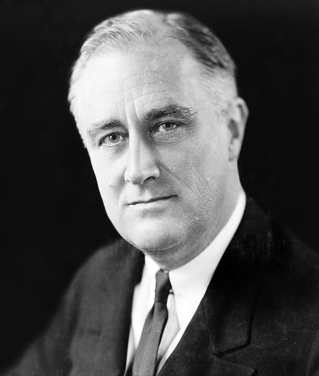 Franklin D. Roosevelt, 32nd President of the United States (1933–1945)