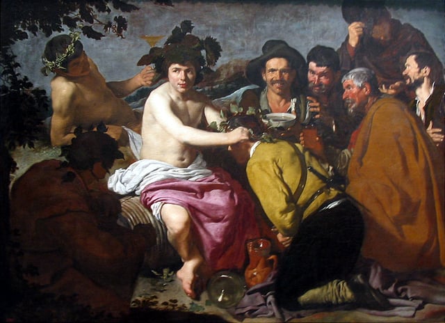 The Triumph of Bacchus, Diego Velázquez, c. 1629