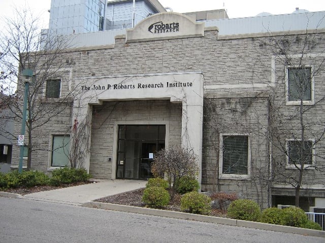 Robarts Research Institute is a medical research facility at Western's campus. More than 600 people conduct basic and clinical research at the facility.