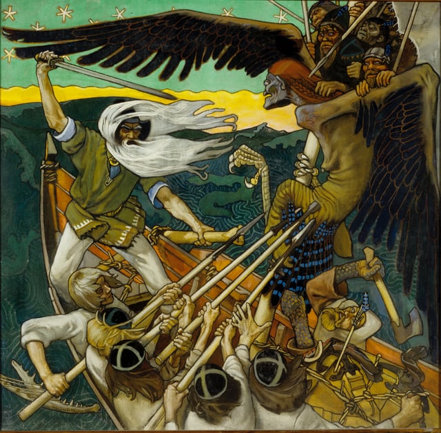Akseli Gallen-Kallela, The Defense of the Sampo, 1896, Turku Art Museum