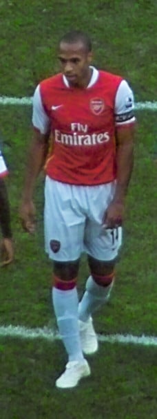 Henry was made captain following the departure of fellow Frenchman Patrick Vieira to Juventus in 2005