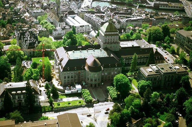 Main building of the University of Zürich
