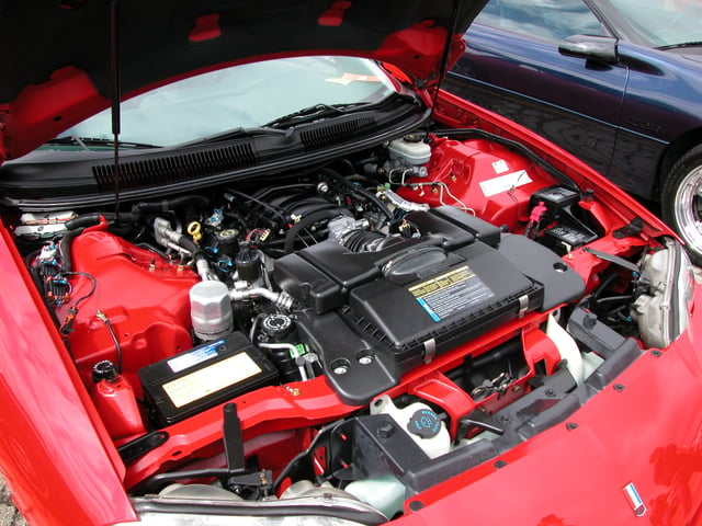 GM LS1 engine in a Chevrolet Camaro