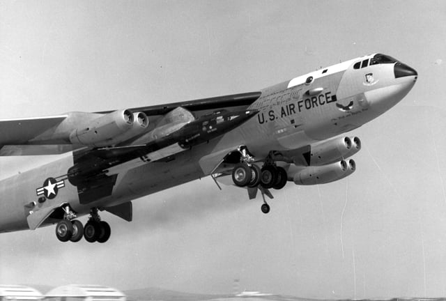 NB-52A carrying an X-15