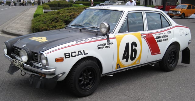 Mitsubishi Lancer 1600 GSR, Safari Rally winner 1974