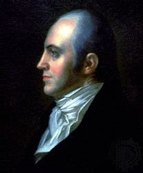 Aaron Burr, 3rd Vice President of the United States and founder of The Manhattan Company.