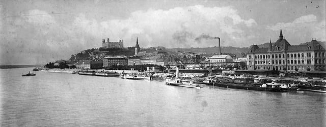 Bratislava in 1915