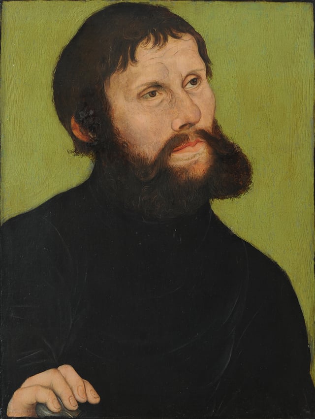 Luther disguised as "Junker Jörg", 1521