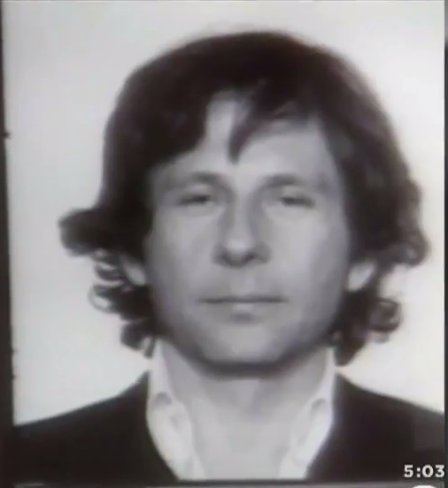 Mugshot of Polanski following his 1977 arrest