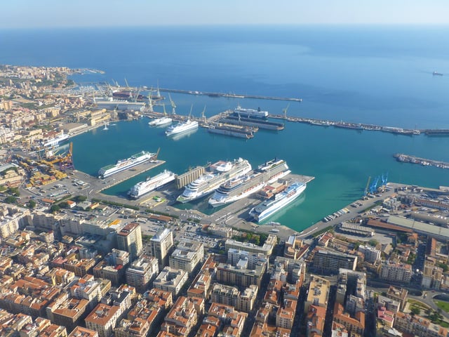 The port of Palermo