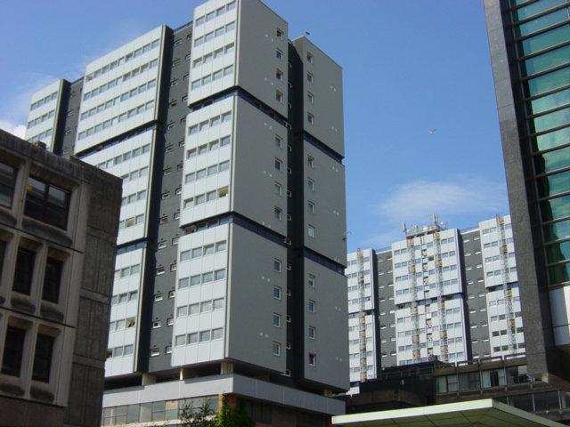 The Blythswood Court estate in Anderston, one of many high-rise schemes in the city constructed in the 1960s and 1970s