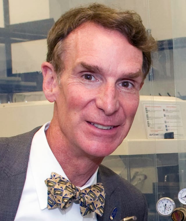 Bill Nye (B.S. '77)"The Science Guy"