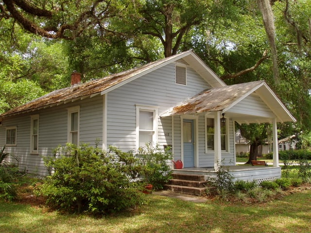 House in College Park in Orlando, Florida where Kerouac lived and wrote The Dharma Bums