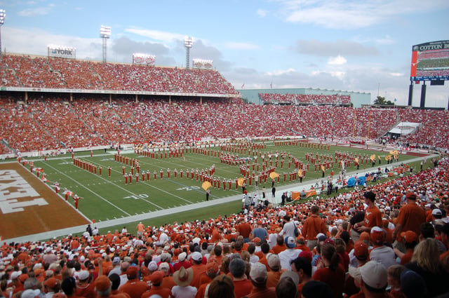 The Cotton Bowl hosts the annual Red River Showdown