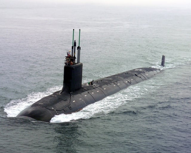 USS Virginia (SSN-774), a Virginia-class attack submarine