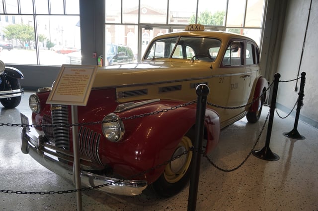 A 1940 LaSalle taxi featured in Pearl Harbor