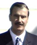 Davis sought to improve relations with Mexican President Vicente Fox.